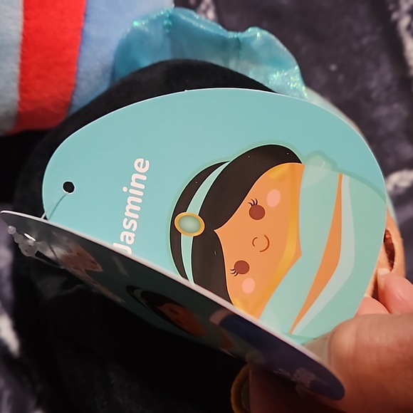 Original 🎄Squishmallows Bundle! Disney Jasmine & Genie approx 8 inches - Picture 8 of 9